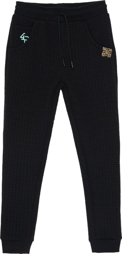 4PRESIDENT Broek Jongens - Black - Maat 92