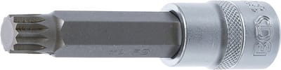 BGS Dopsleutelbit lengte 100 mm 1/2 veeltand (voor XZN) M14