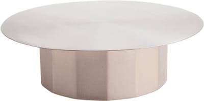 XLBoom Doric Stand Medium Soft Copper - Taartplateau in stainless steel - Belgisch design ontworpen door PaulinePlusLuis