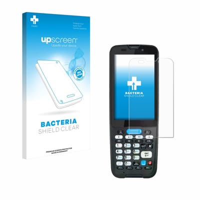 upscreen - Screenprotector voor Unitech HT330 - Folie Beschermfolie transparant antibacterieel