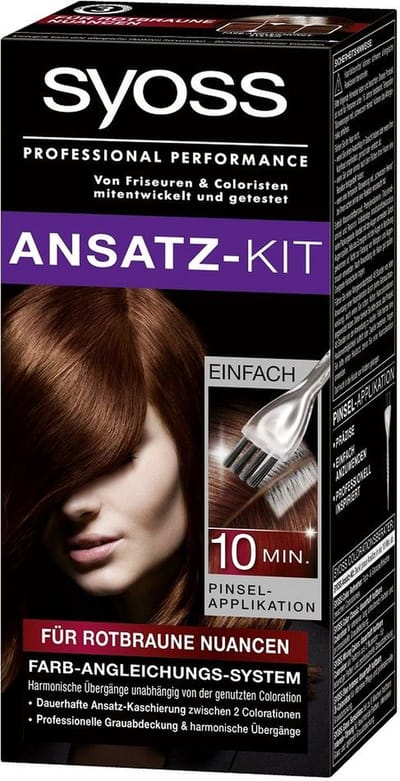 SYOSS ANSATZ-KIT ROODBRUINE NUANCES UITGROEISET