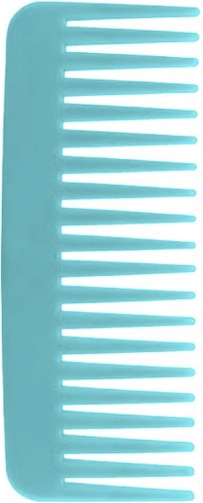 Cabantis Brede Kam 20 Tanden - Styling Tool - Wide Tooth Comb - Kapper Kam - Haar Accessoire - Blauw