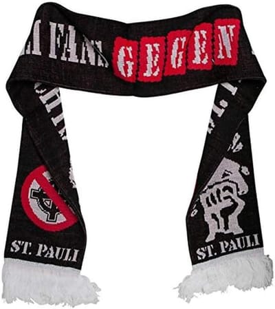 Sjaal tegen Rechts - St. Pauli Fanartikel Zwart