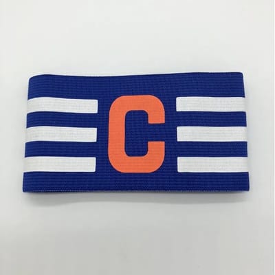 Go Go Gadget - Aanvoerdersband - captain band | bovenarm - voetbal - Blauw/ Oranje