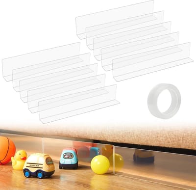Transparante speelgoedblokker voor meubels - 10 stuks, verstelbare bumper, eenvoudig te installeren