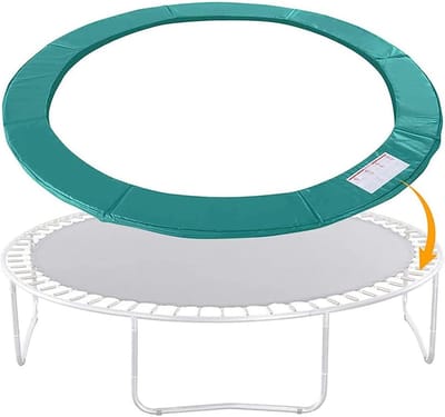 Trampoline Veiligheidsmat - Randbeschermer - Veilig Spelen - Waterdicht PVC - Verschillende Maten - Blauw Groen