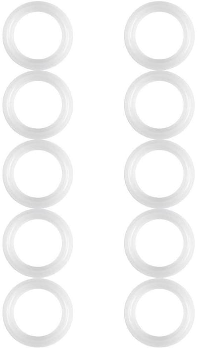 Set van 10 voedselveilige siliconen afdichtringen van 1,5 inch voor fermenteren en conserveren van drank in glazen potten
