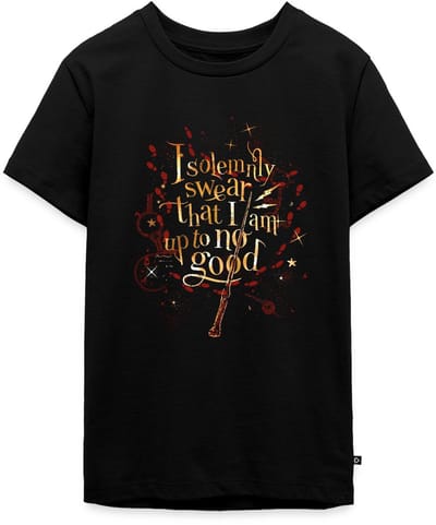 Harry Potter Ik Zweer Plechtig Premium T-Shirt Tiener