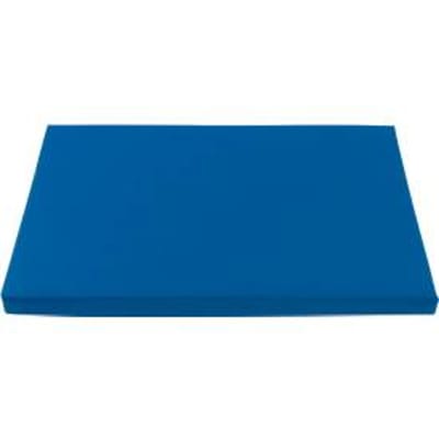 Zitkussen  voor deksels uit de Economy-serie - schuim - 400 x 300 mm - blauw - ons merk Schaefer Shop Pure