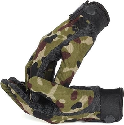 WiseGoods Luxe Tactical Handschoen Camouflage - Kamperen - Outdoor Handschoenen - Leger Design - Survival - Winter Kleding - L