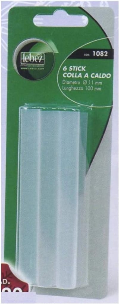 6 Hete Lijmsticks Groot Formaat 11mm x 100mm voor Lijmpistool