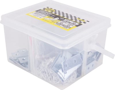 Benson Stoelhoek set - Verzinkt staal - Inclusief schroeven - 40 stuks - Roestbestendig