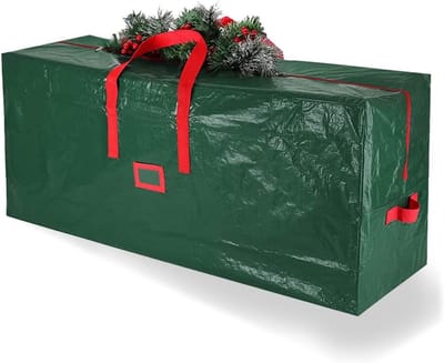 Waterdichte Opbergtas voor Kerstboom en Tuinkussens - Ruimtebesparende Oplossing voor Kerstdecoratie (162 x 38 x 75 cm)