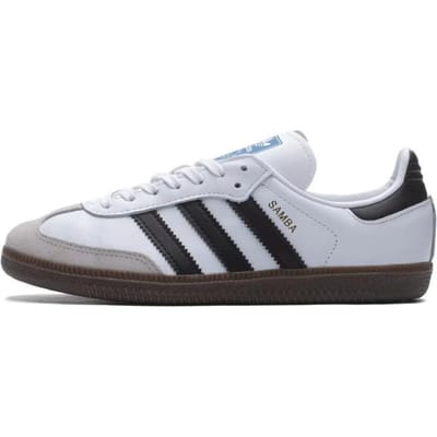 Adidas Samba Peuterschoenen - Wit - Maat 35 - Leer