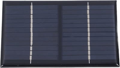 Zonnepaneel Module - Mini Zonnecel - Doe-het-zelf Projecten - 12V 15W Vermogen - 14x10x1 cm - Zwart