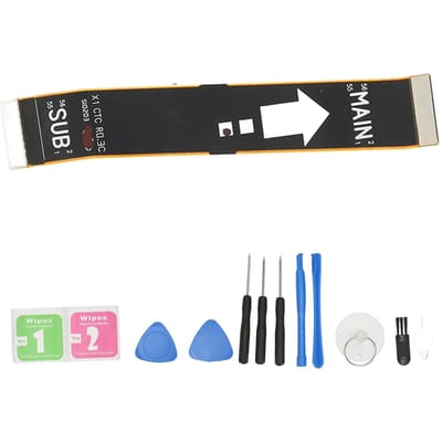 Câble Connecteur Flexible Remplacement Facile Câble Carte Mère Téléphone Portable pour Samsung S20 5G G981U black