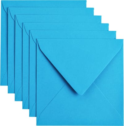 Papicolor - Envelop 140x140mm hemelsblauw