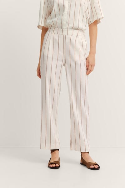 Bugatti Damen Broek met plooi