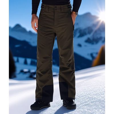 Superdry FREESTYLE CORE SKI TROUSER Heren Wintersportbroek - Army Khaki - Maat 2XL