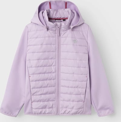 NAME IT NKNMOUNT HYBRID JACKET TB Unisex Jas - Orchid Bloom - Maat 128