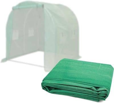 Folie kas - Kweekkas folie - Planten beschermen - Versterkt PE weefsel - 200x200x200 cm - Groen