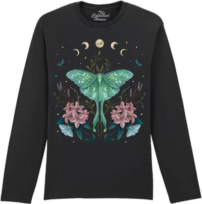 Vlinder Luna And Rhododendron The Coloured House Longsleeve T-shirt XXL