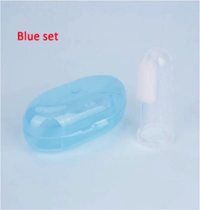 Baby Tandenborstel - Jongen - 2 stuks - Inclusief opberg doosjes