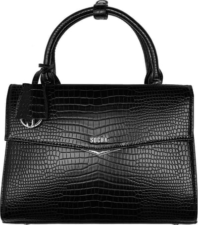 Socha Laptoptas Tiny Tip Croco Black 10″ SO-062