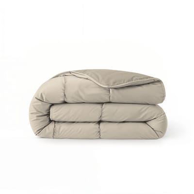 Zelesta Comfort Duo Zomerdekbed - Taupe & Champagne 200x200cm