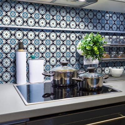 Zelfklevende tegelmuurstickers voor keuken en badkamer - 30 tegelstickers - 30 stickers 20x20cm