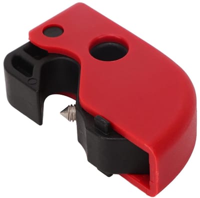 Universele Circuitonderbreker Lockout Apparatuur met Zelfvergrendelende Schroef voor Enkele en Dubbele Handvatten, Verpakking van 10 Stuks voor Veiligheid en Beveiliging