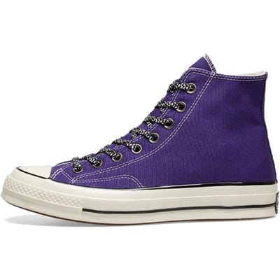 Converse jaren 1970 Comfortabel Dagelijks Duurzaam Ademend Lichtgewicht High-Top Canvas Schoenen Unisex Sneakers Bruin 162366c 45 blue