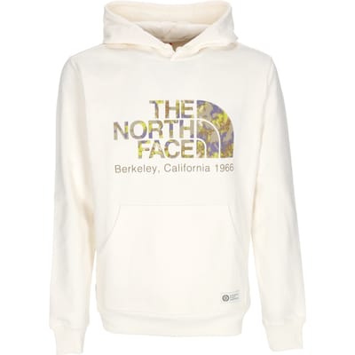 Berkeley California lichtgewicht herenhoodie Gardenia wit