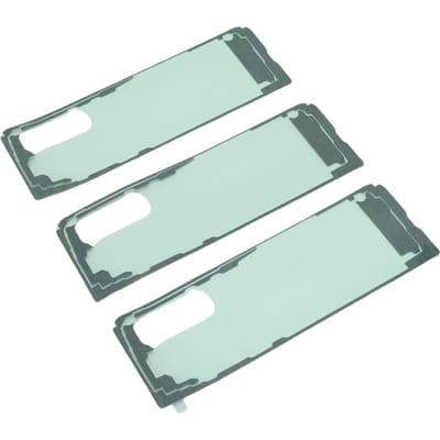 Achterbatterijklep Cover Zelfklevende Lijm Vervanging voor Galaxy Z Fold F900 Telefoon Achtercover Voorgesneden