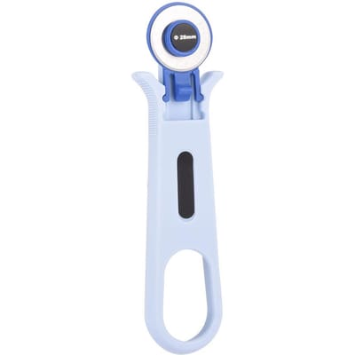 Rond Rolmes Snijder Doek Gereedschap Knutselgereedschap Naaibenodigdheden Blauw 45mm 28mm white