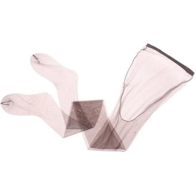 0D Lichte Ultradunne Ademende Kousen Dames Sexy Onzichtbare Nylon Panty Kousen Voetvormig Strakke Been Kousen One Size white