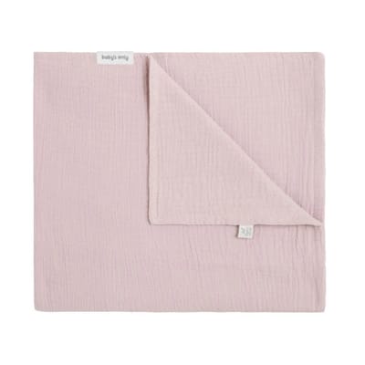 Baby's Only Wiegdeken Fresh ECO - Baby deken gemaakt uit 100% ecologisch katoen - 0.6 TOG - Oud Roze - 70x95 cm