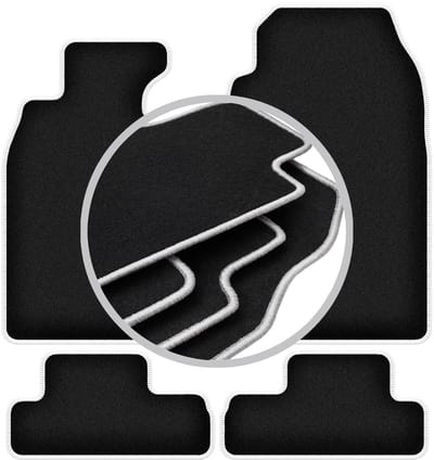 CARLUX-SILVER automatten voor: Mini Cooper R52 Cabrio (2004-2008)