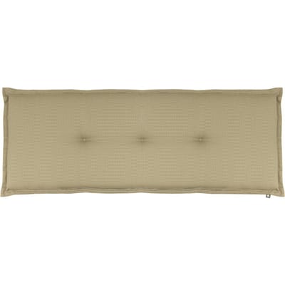 Kopu® Manchester Sand Bankkussen 120x50 cm - Zand - Hoogwaardige stof