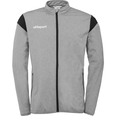 Uhlsport Squad 27 Polyestervest Kinderen - Donkergrijs Gemeleerd / Zwart | Maat: 116