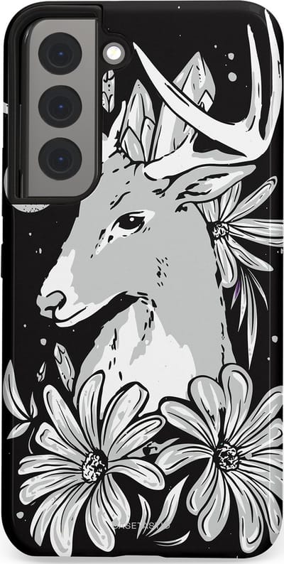 Casetastic Hoesje Geschikt voor Samsung S22 - Stijlvolle Beschermende Duo-layer Case - Lunagewei