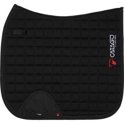 CATAGO FIR-Tech zadeldekje dressuur-black-full