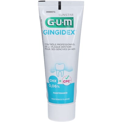 Gum Tandpasta Gingidex® 0,06% Chloorhexidine 75