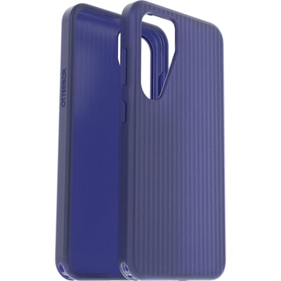 OtterBox Symmetry Soft Touch MagSafe Backcover voor de Samsung Galaxy S25 - Paars & Blauw