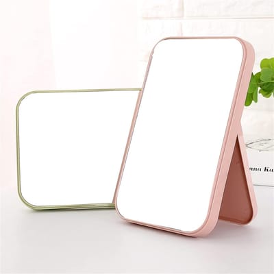 Mirror Super HD Tafelmodel Spiegel Opvouwbare Beugel Ontworpen Make-up Spiegel Hand Free/Handheld Mirror