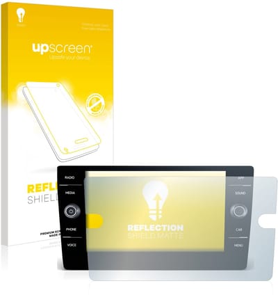 upscreen - Screenprotector voor Volkswagen Tiguan II Allspace 2017-2021 Discover Media 8" - Folie Beschermfolie anti glare matte