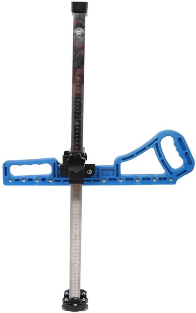 MTTproducts- Gipsplaten Snijgereedschap Opvouwbaar - Rock Ripper - Snijbereik 2-60 cm - Roestvrijstalen Beugel - Veilig en Nauwkeurig - Draagbaar en Milieuvriendelijk - Gipsplaat Snijder