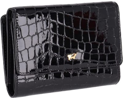 Braun Buffel Verona Portemonnee Dames - Ritsportemonnee - Leer - Zwart