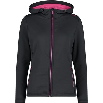 Dames fleece met capuchon CMP