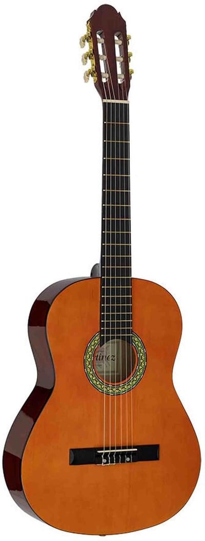 A.Martinez MTC-080 Klassieke Gitaar 4/4 Naturel Hoogglans